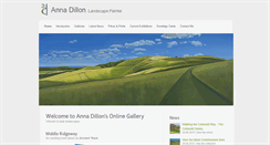 Desktop Screenshot of annadillon.com